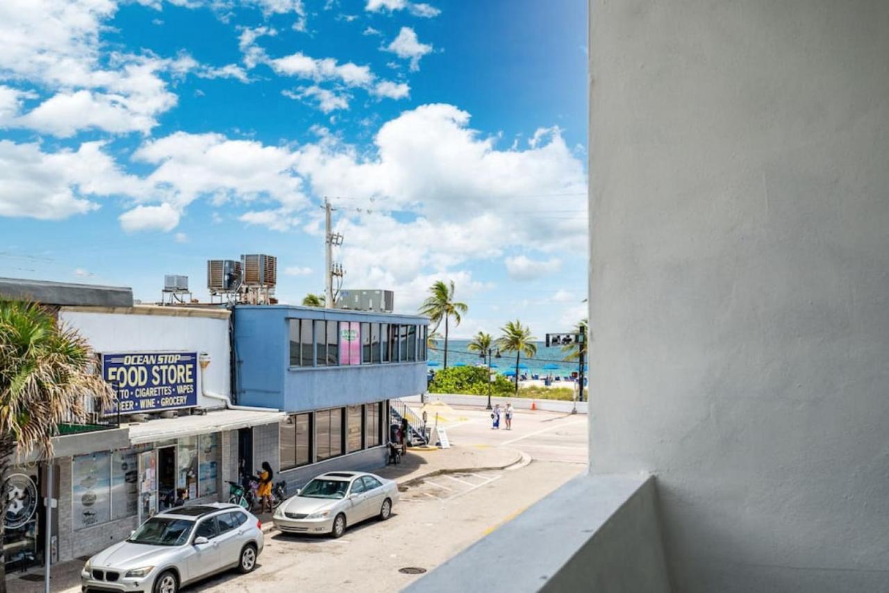The Purple Pelican Beachfront With Ocean Balcony Unit 3 Форт Лодърдейл Екстериор снимка